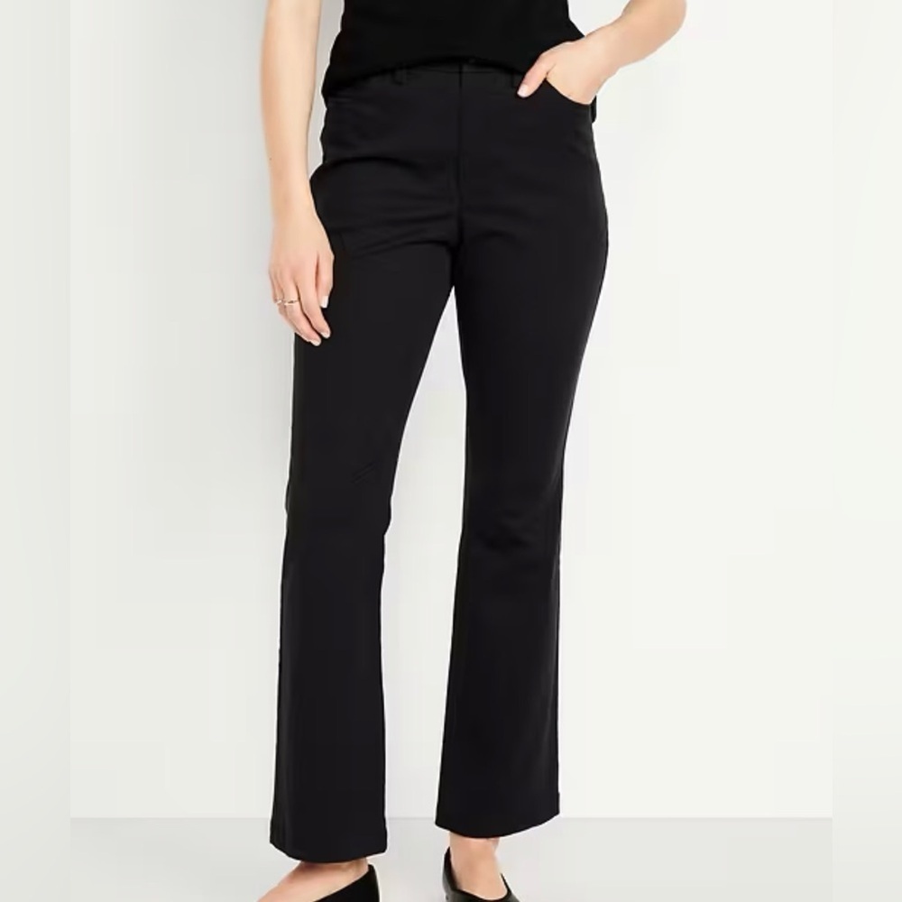 Nwt Old Navy Black Jack Bootcut Uniform Pants